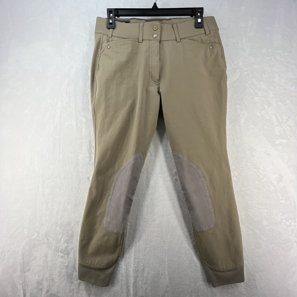Ariat Knee Patch Riding Breeches Women's 30R Tan